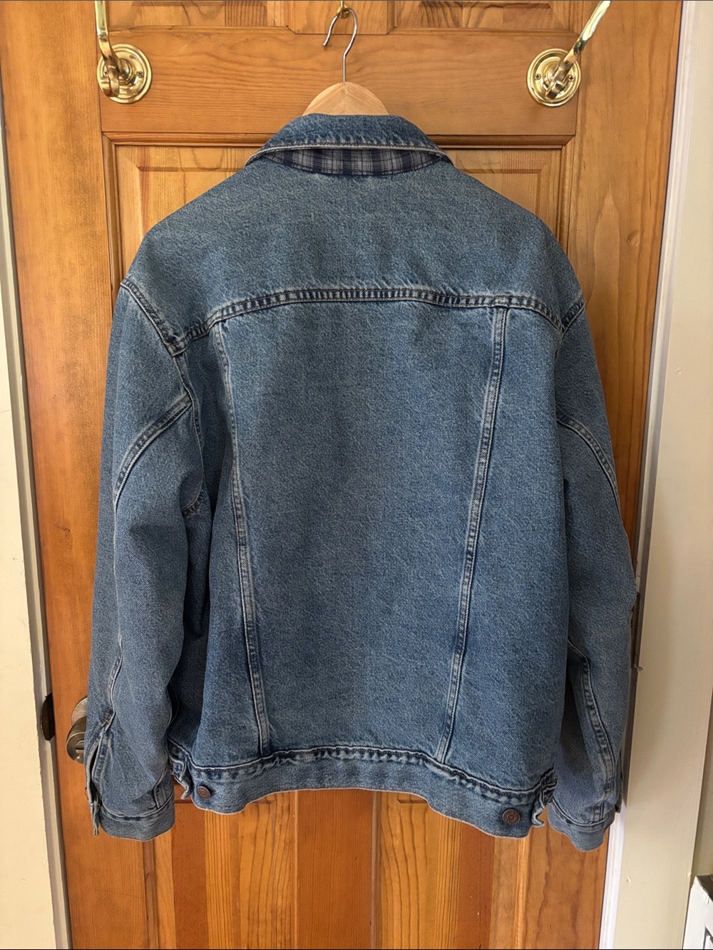 Levi’s vintage flannel-lined denim jacket - Picture 3 of 3
